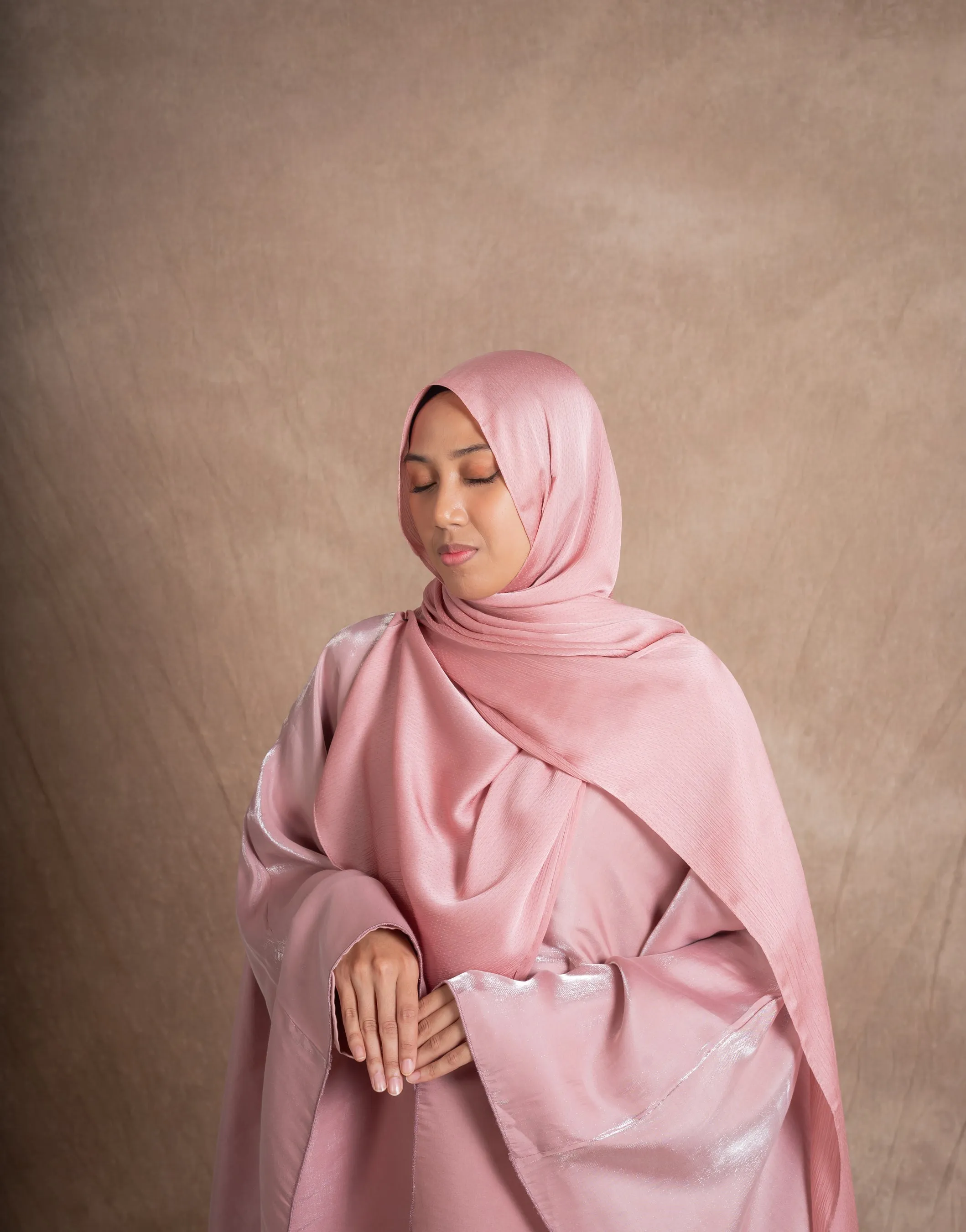 AMEERA KAFTAN ABAYA - BLUSH