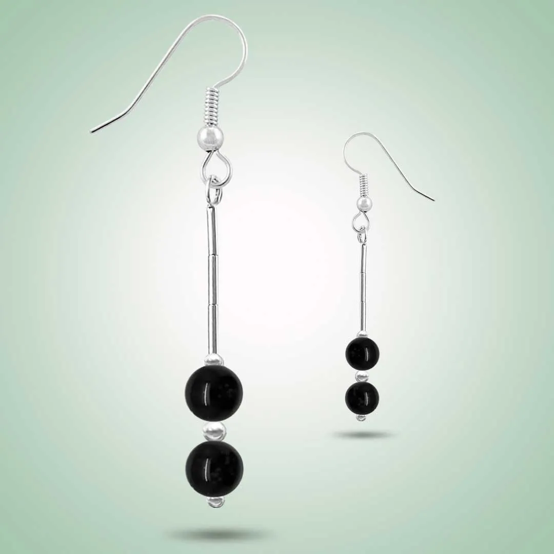 Black Duo-Elo Earrings
