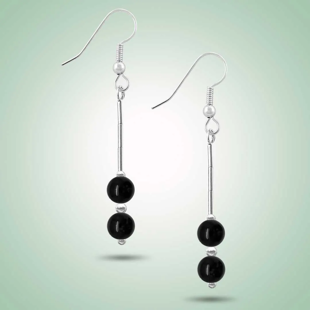 Black Duo-Elo Earrings