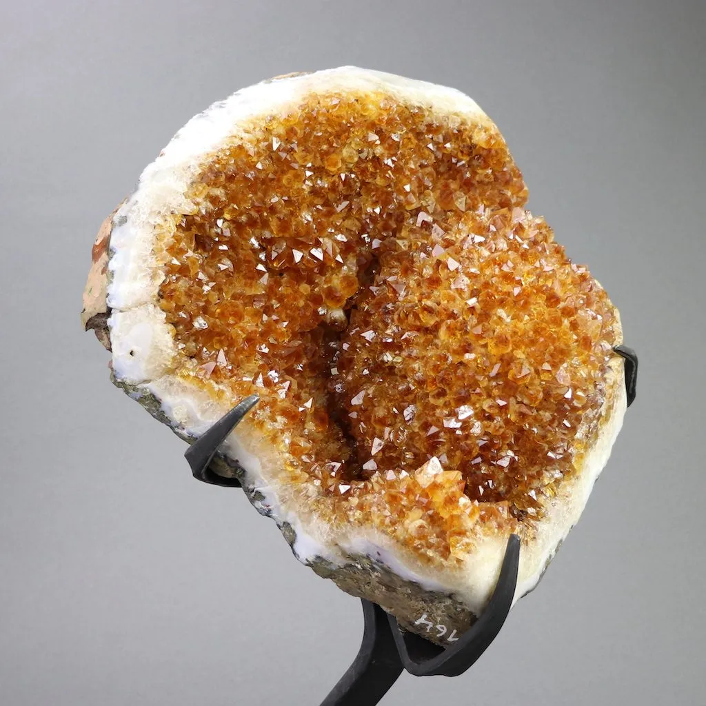 Citrine Crystals On Stand - 15.5"