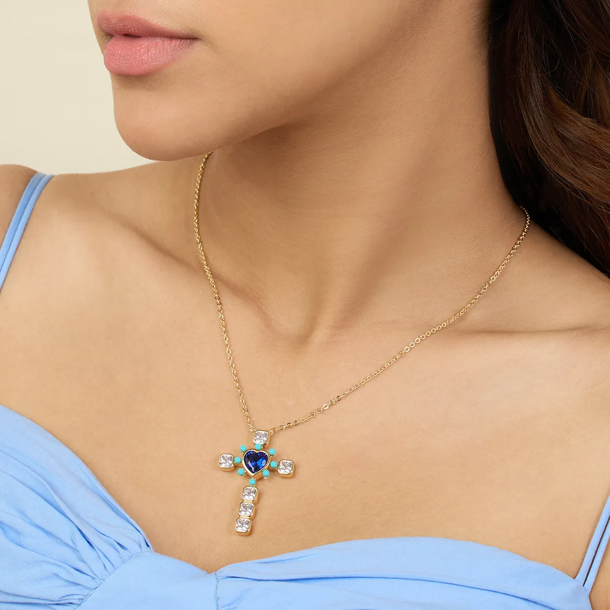 Cross My Heart Necklace
