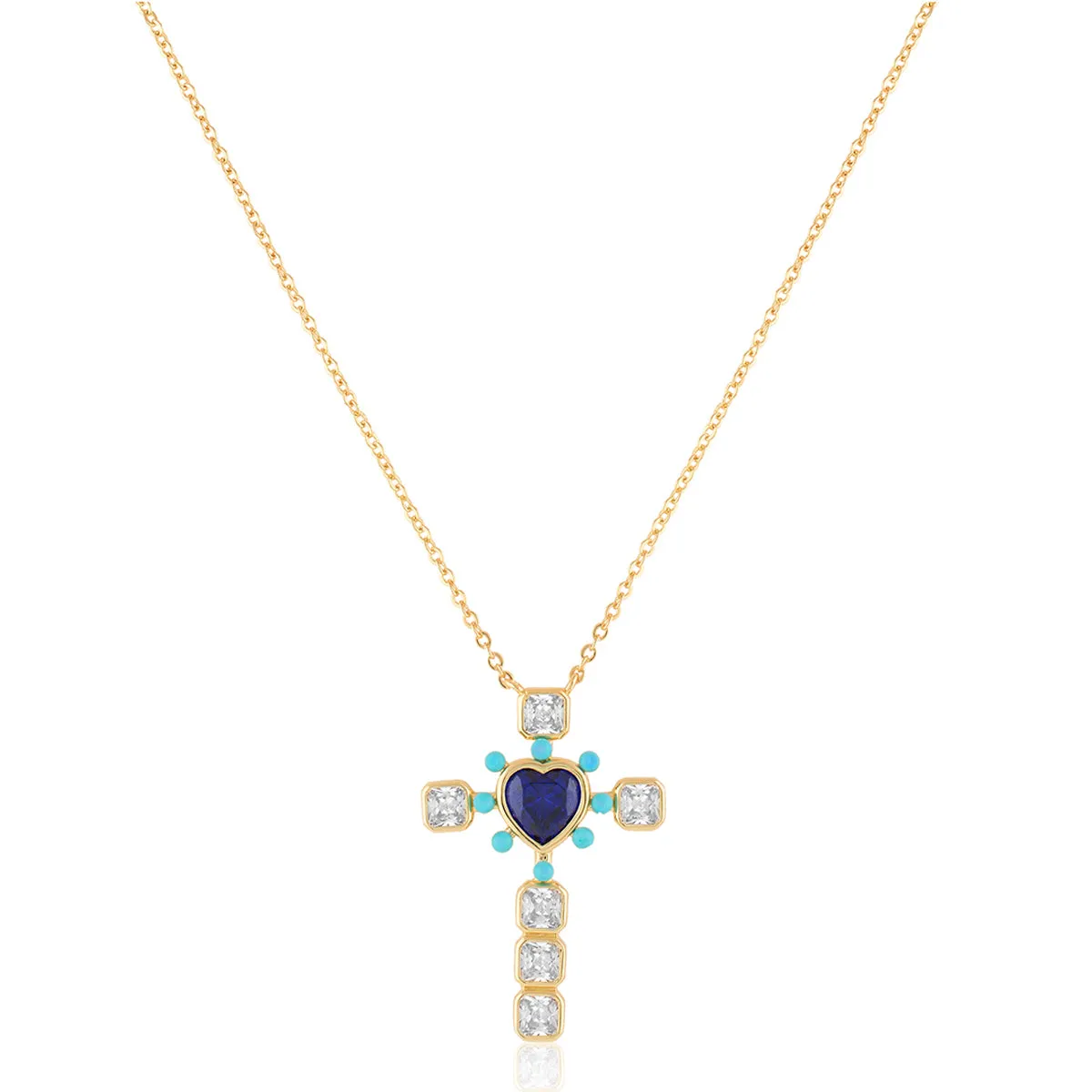 Cross My Heart Necklace