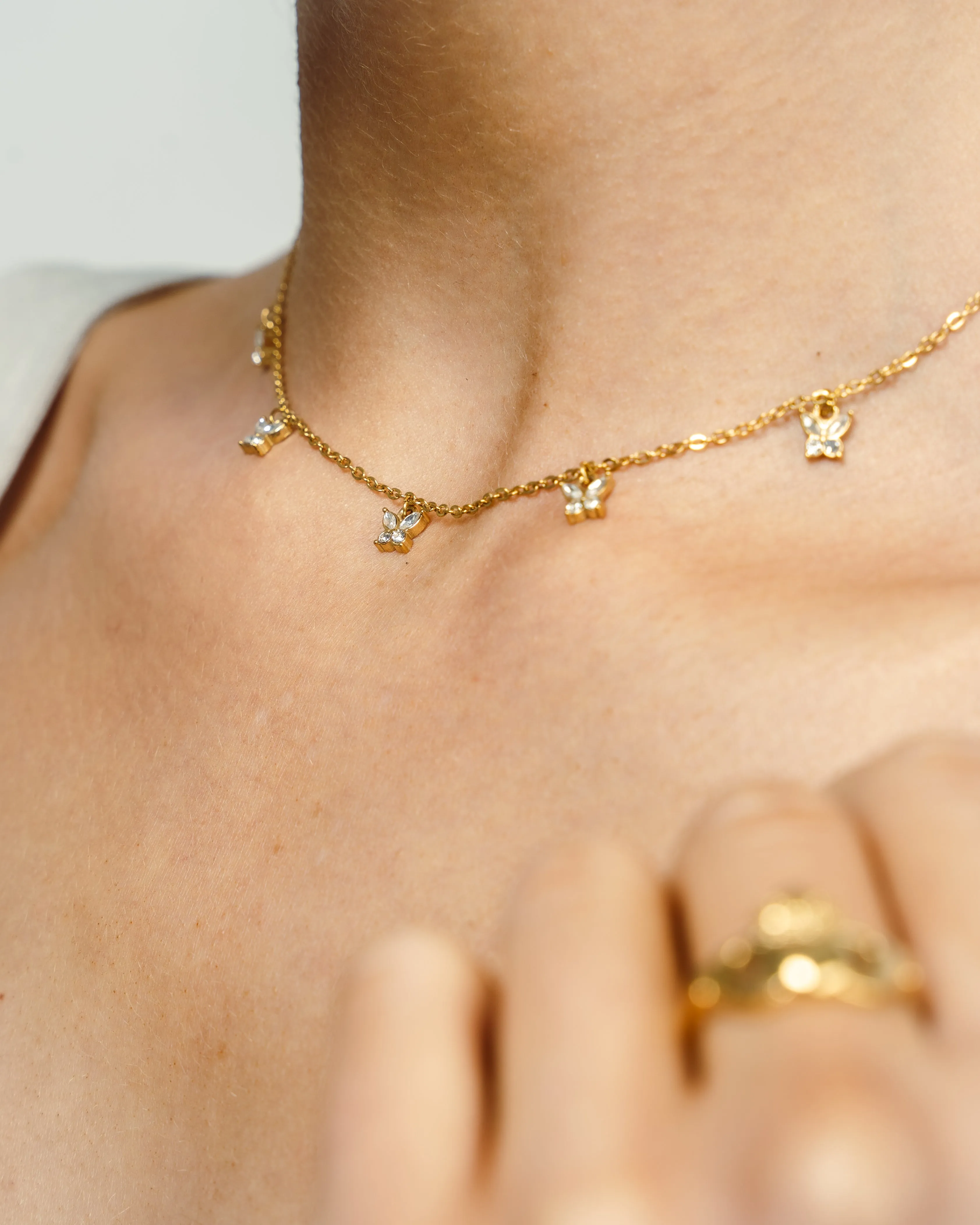 Féileacán Necklace