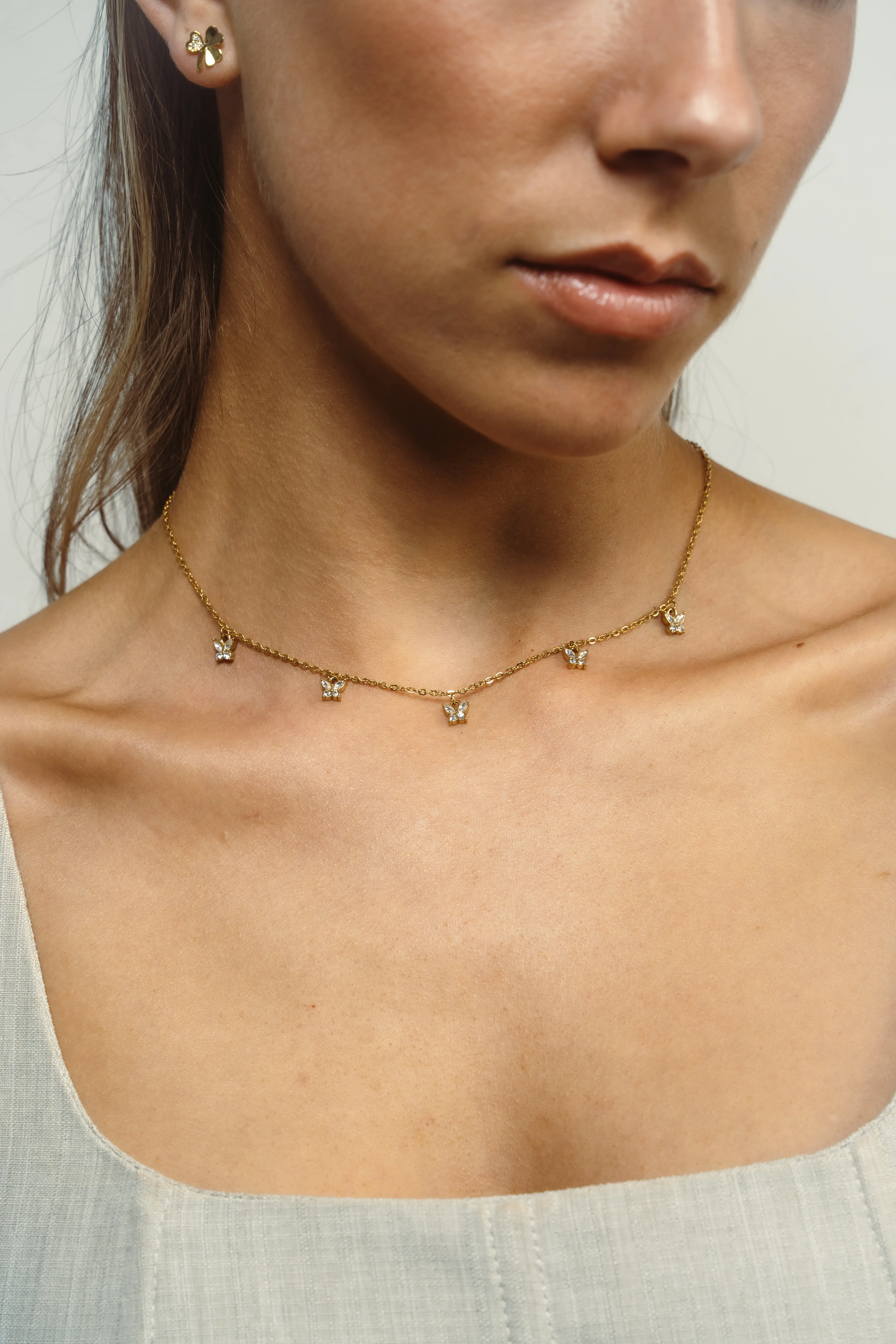 Féileacán Necklace