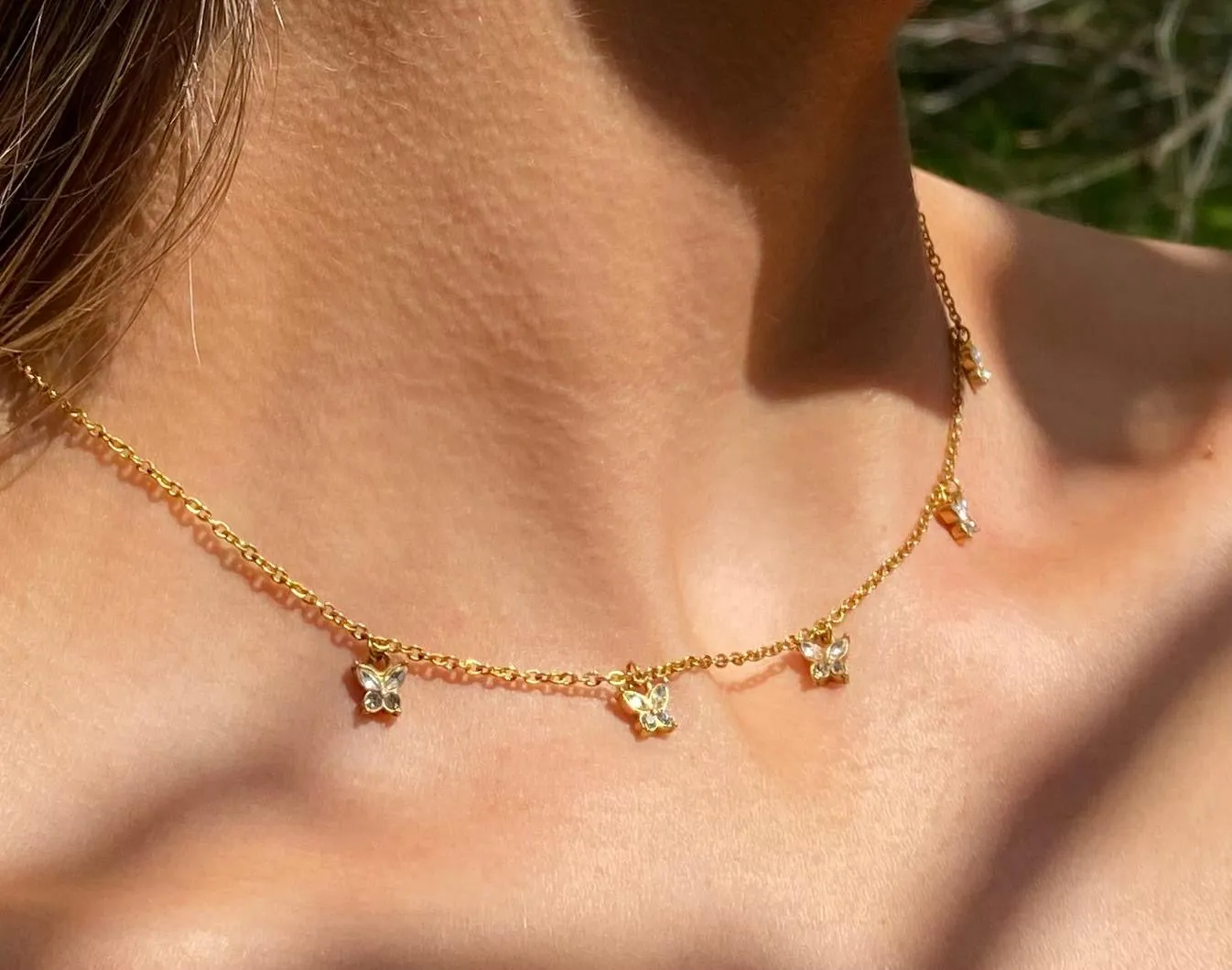 Féileacán Necklace