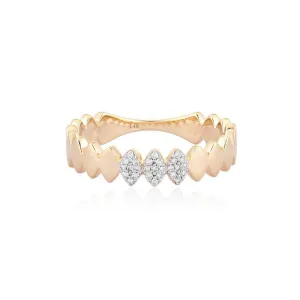 Graceful Diamonds Eternity Ring