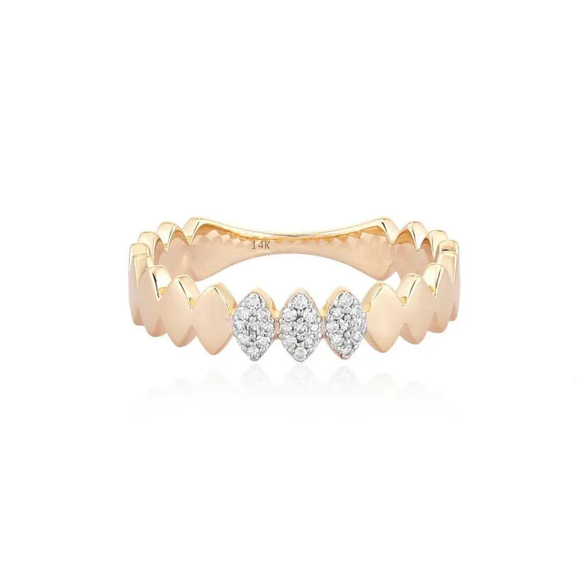 Graceful Diamonds Eternity Ring