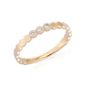 Graceful Dome Diamond Ring