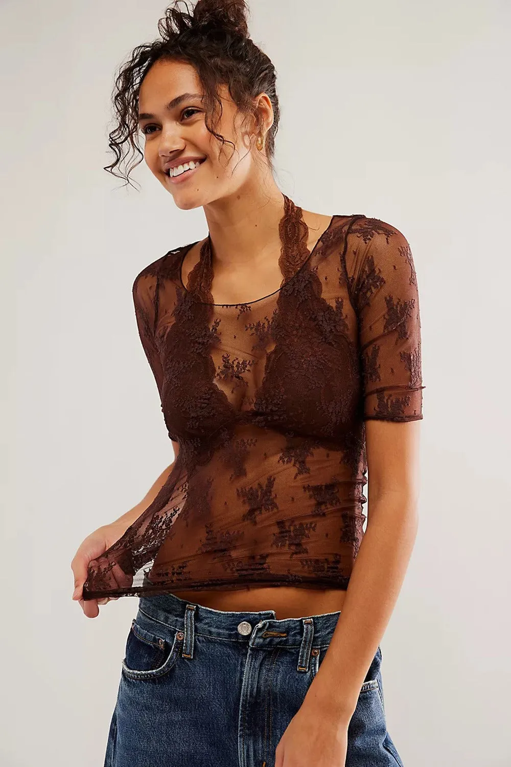 Graceful Lace top