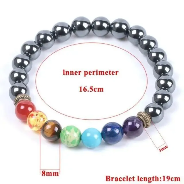 Grounded Protector Hematite Bracelet