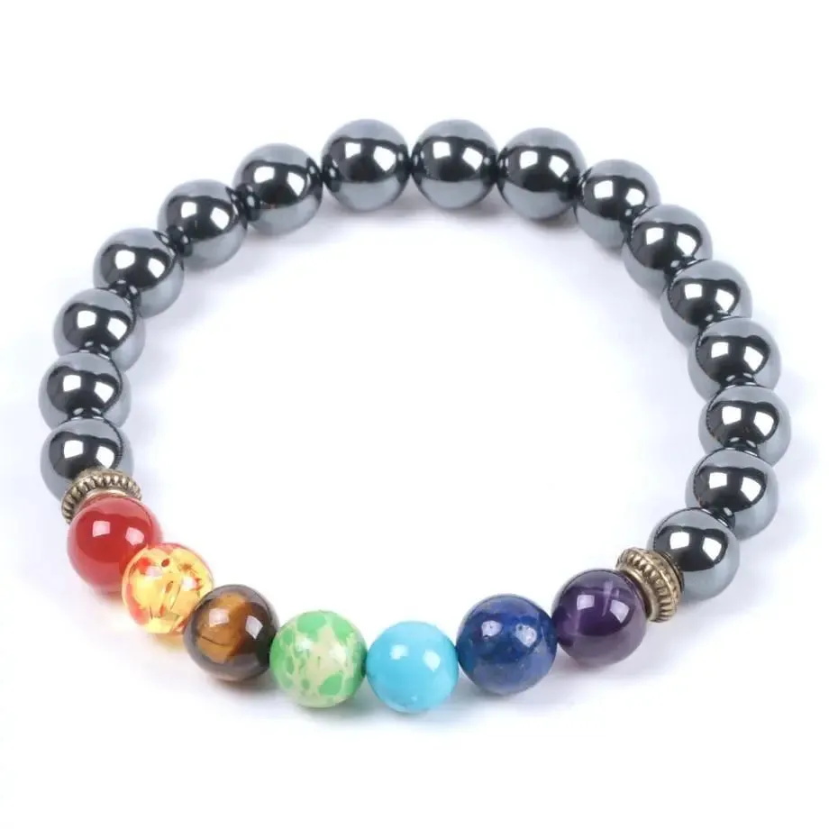 Grounded Protector Hematite Bracelet