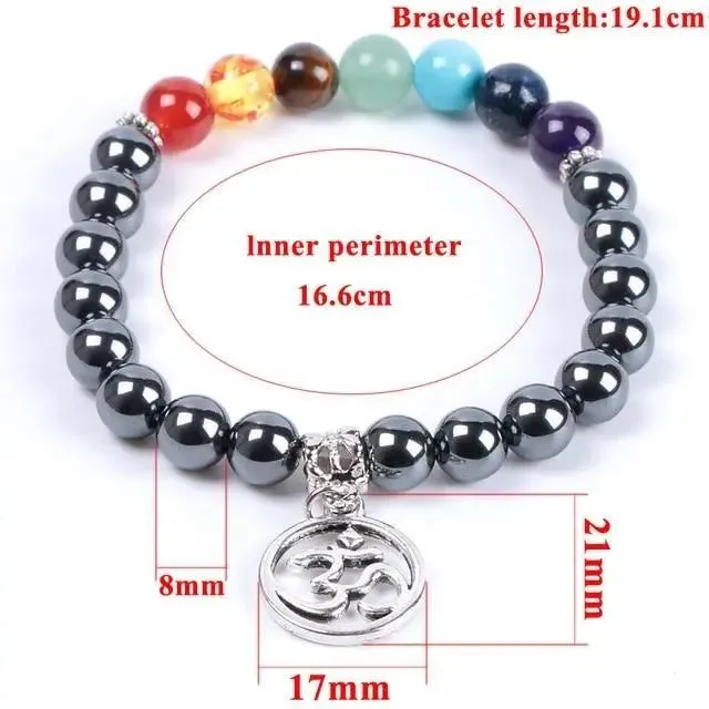 Grounded Protector Hematite Bracelet