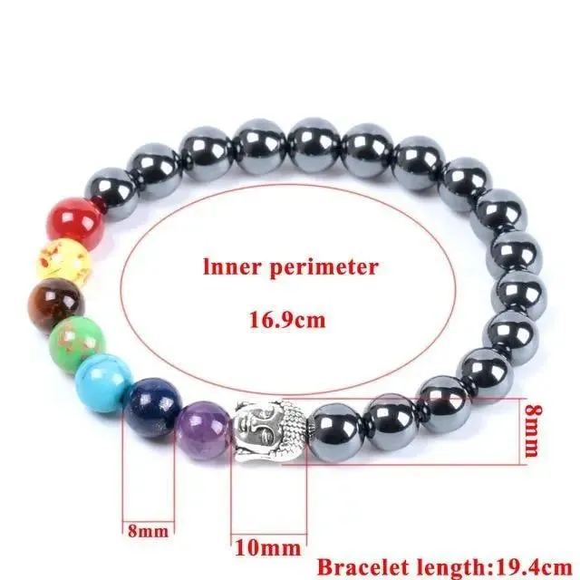 Grounded Protector Hematite Bracelet