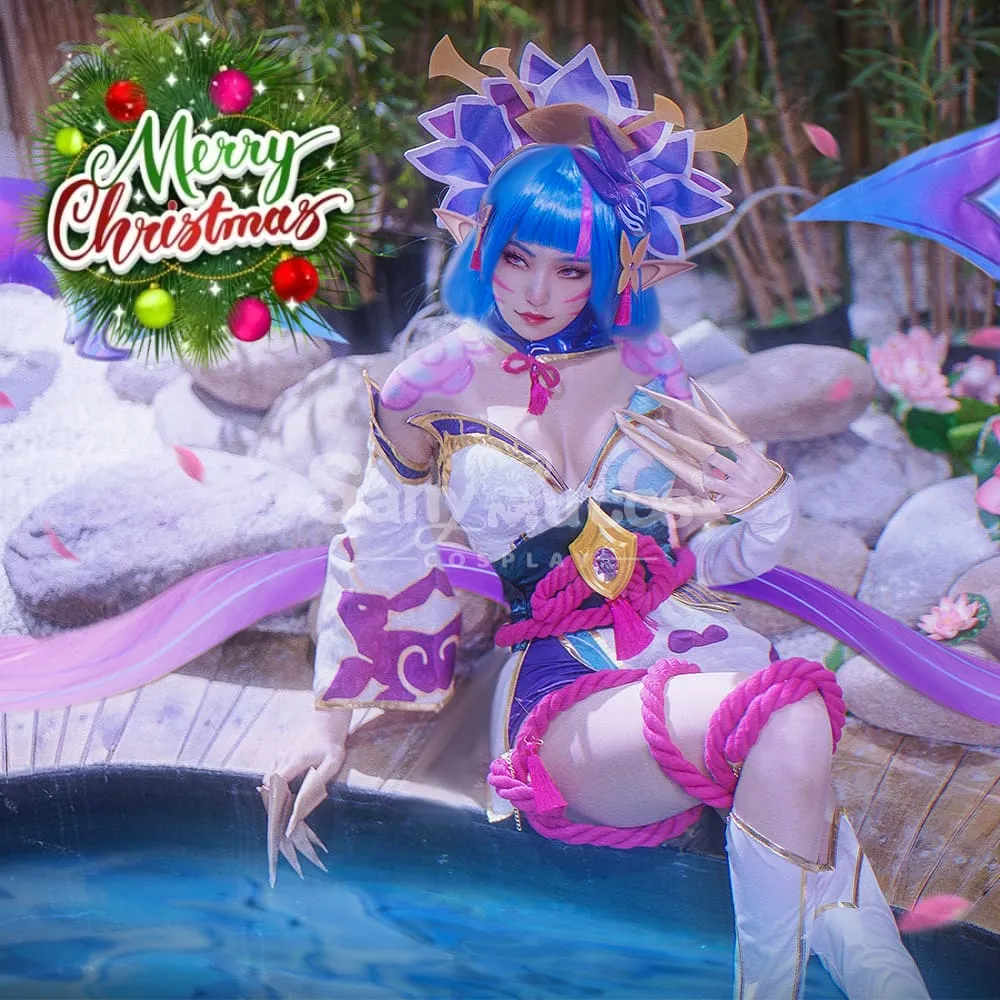 【In Stock】Game League of Legends Cosplay Spirit Blossom Evelynn Cosplay Costume