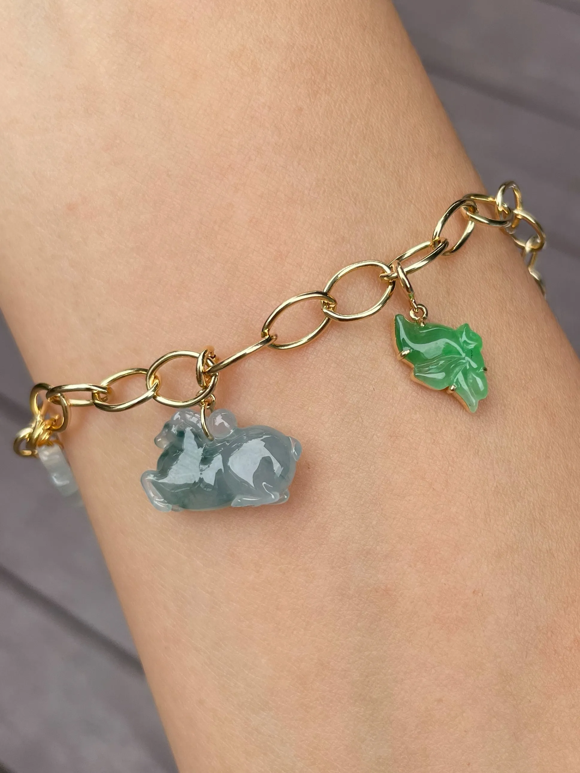 Jade Bracelet Charms (NJBA018)