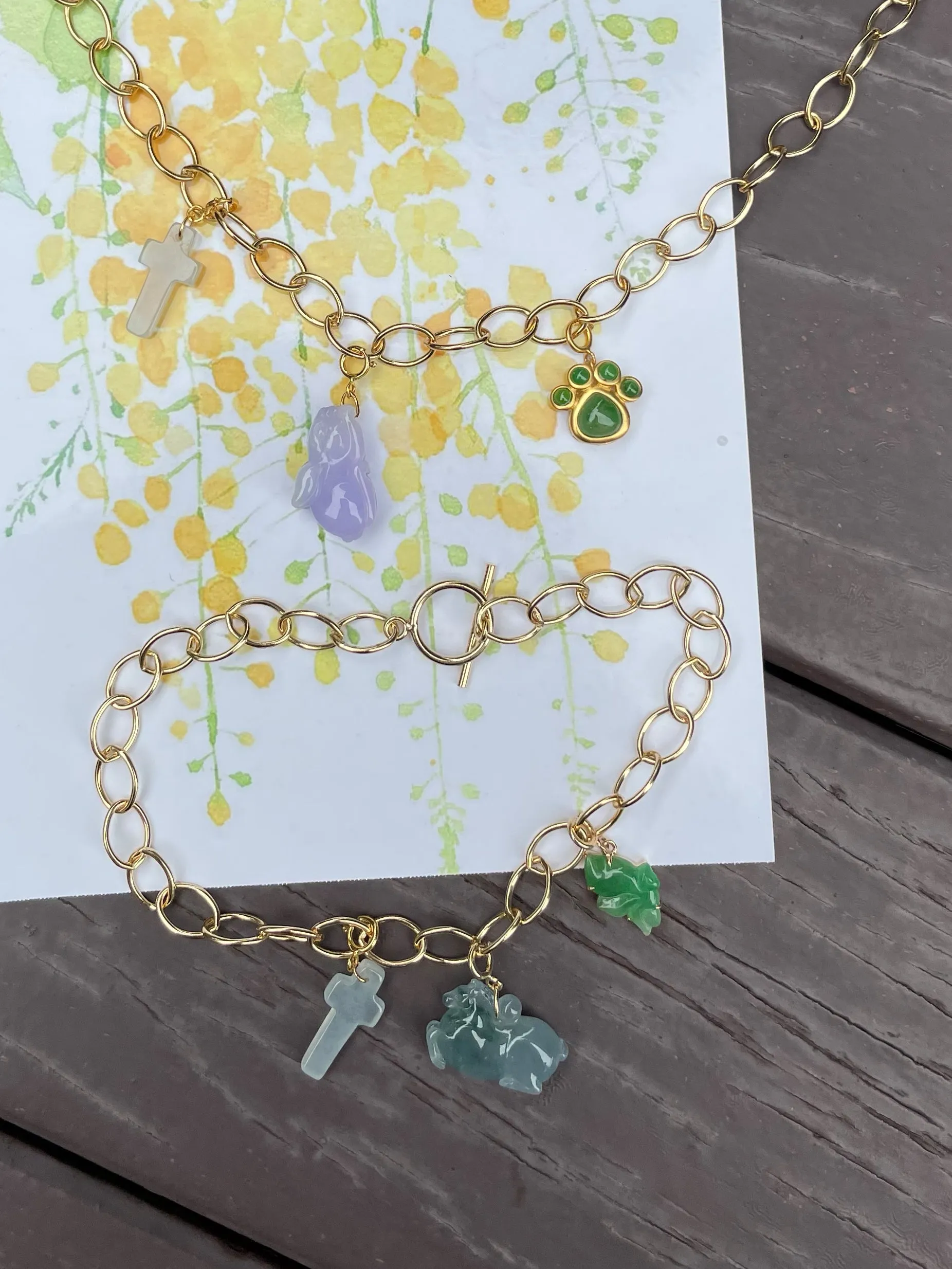 Jade Bracelet Charms (NJBA018)