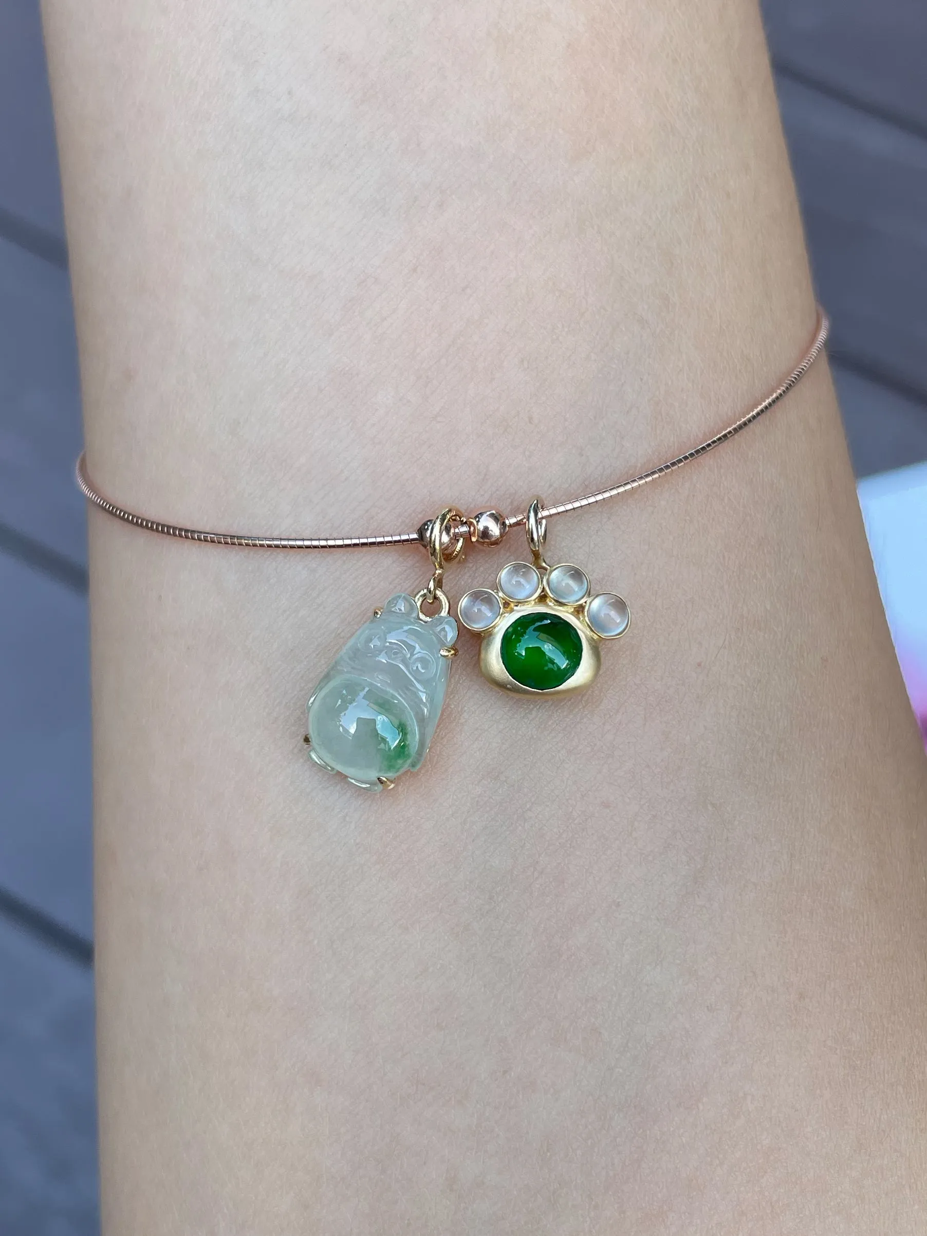 Jade Bracelet Charms (NJBA027)