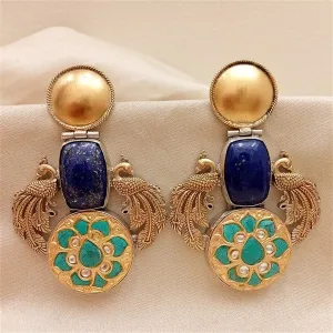 Lapis - Pheroza Earrings