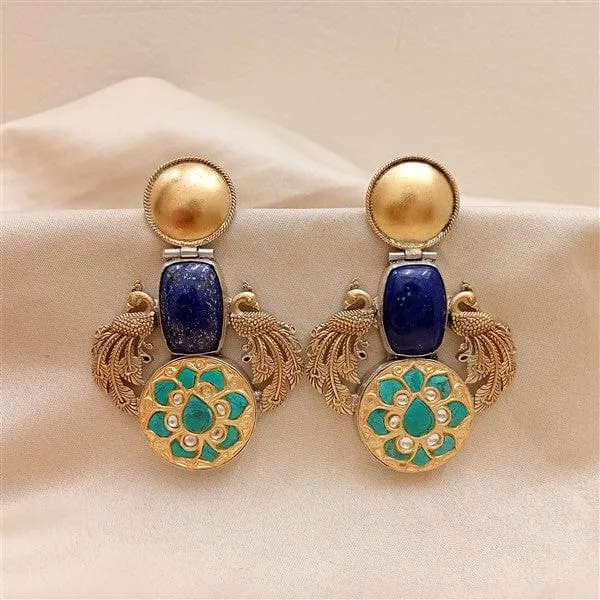 Lapis - Pheroza Earrings