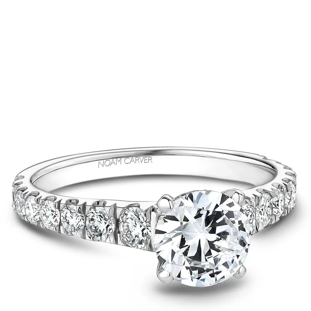 Noam Carver Engagement Ring - B519-01WM-100A