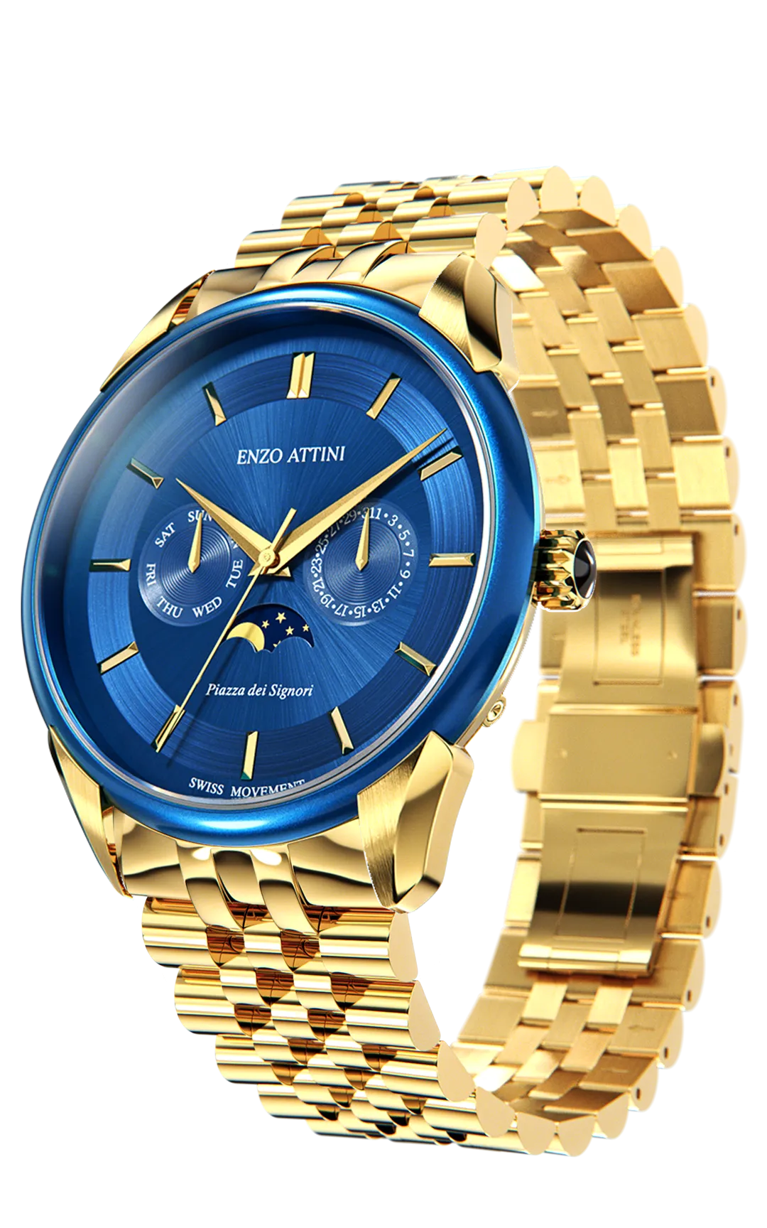 Piazza dei Signori - President Bracelet / Swiss Movement.