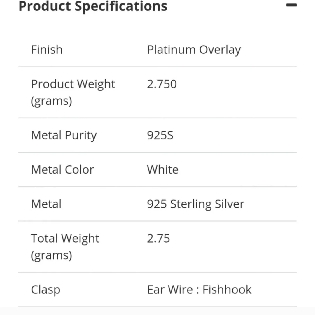 Tree of Life Dangle Earrings | Platinum Over 925S & 14k Earrings 2¾ Gram