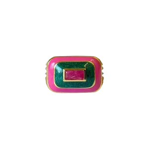 Valeria Ring - Ruby Quartz